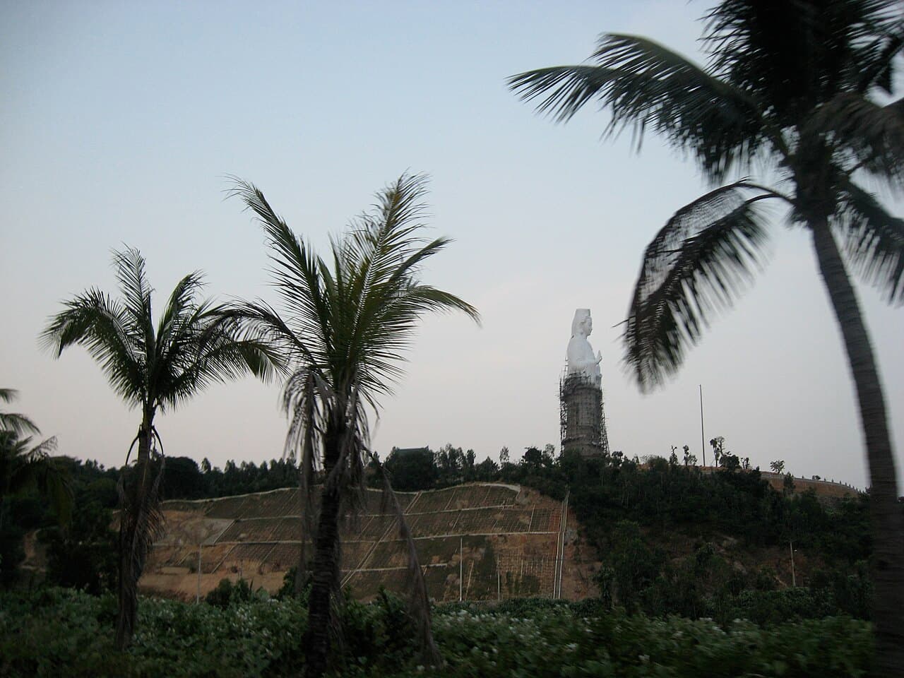 Lady Buddha statue at Linh Ung Pagoda in Da Nang