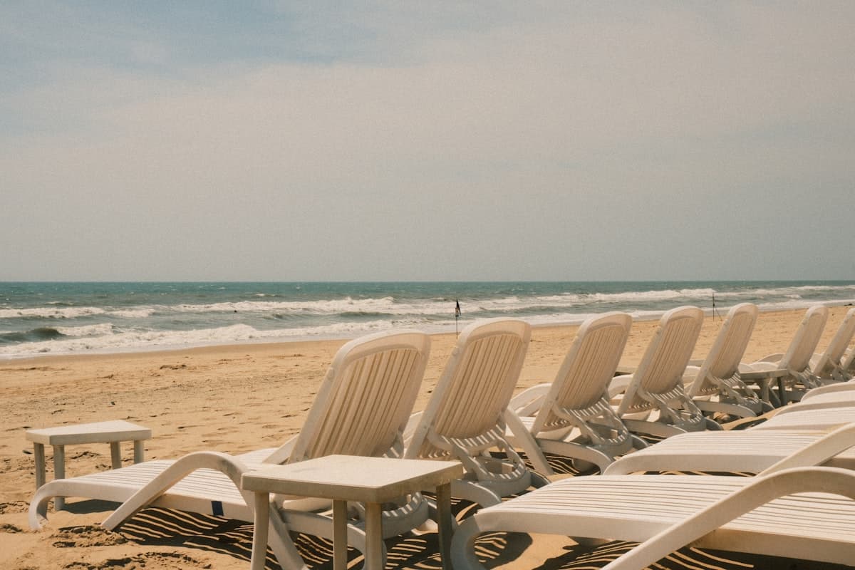 Песчаный пляж Бай Сау в Вунгтау — главный городской пляж длиной 8 км